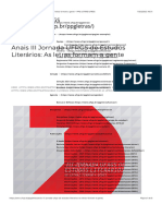 Anais III Jornada UFRGS de Estudos Literários - As Letras Formam A Gente - PPG LETRAS UFRGS