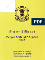 Punjab at Glance 2022 Punjabi English