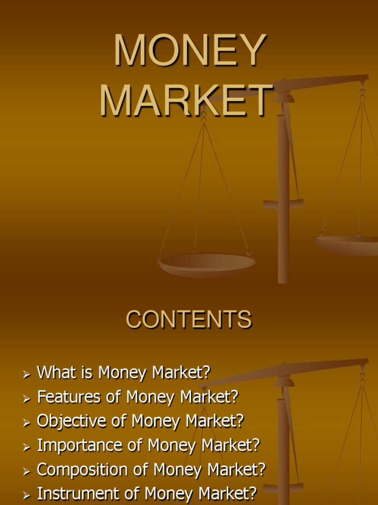 Understanding the Money Market Basics | PDF | Repurchase Agreement ...