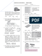 Prueba Diagnóstica de Matemática