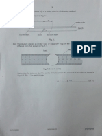 A Student Determines The Mass MG of A Metre Ruler by A Balancing Method