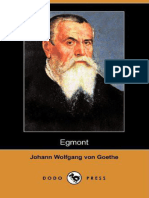 Johann Wolfgang Von Goethe - Egmont