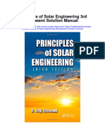 Principles of Solar Engineering 3rd Goswami Solution Manual