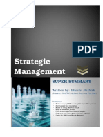 Strategic Management: Super Summary