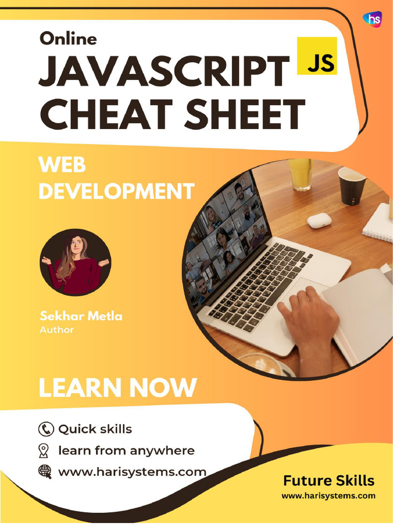 JavaScript Cheat Sheet | PDF | Scope (Computer Science) | Java Script
