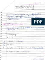 Biomolecules Notes