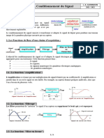 Cours Conditionnement Élève