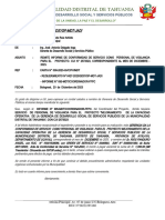 Informe Emitido #01238-Remito Conformidad de Pago Como Personal de Vigilante Del Proyecto-Mes de Diciembre
