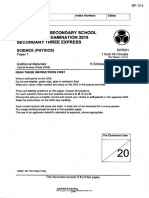 Sec3 Sci Phy 2019 SA2 Yiochukang