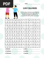 Sopa de Letras de Acoso Escolar - 15 | PDF