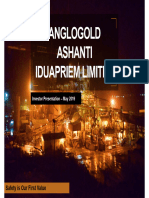 Anglogold Ashanti Iduapriem Limited: Safety Is Our First Value
