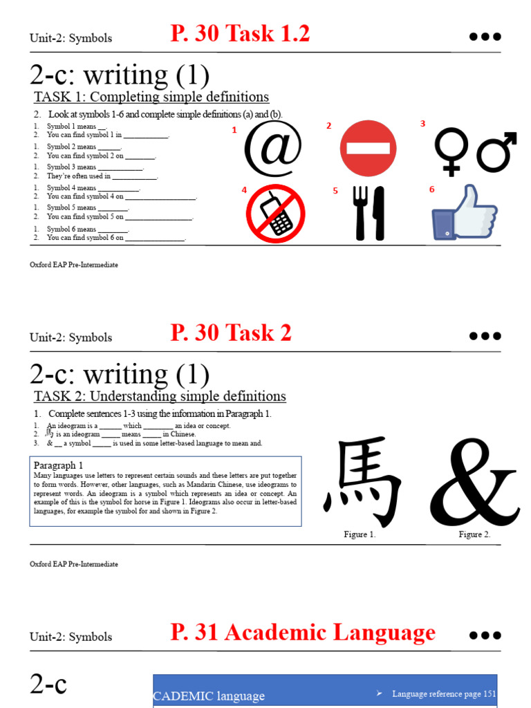 Understanding Symbols and Definitions | PDF