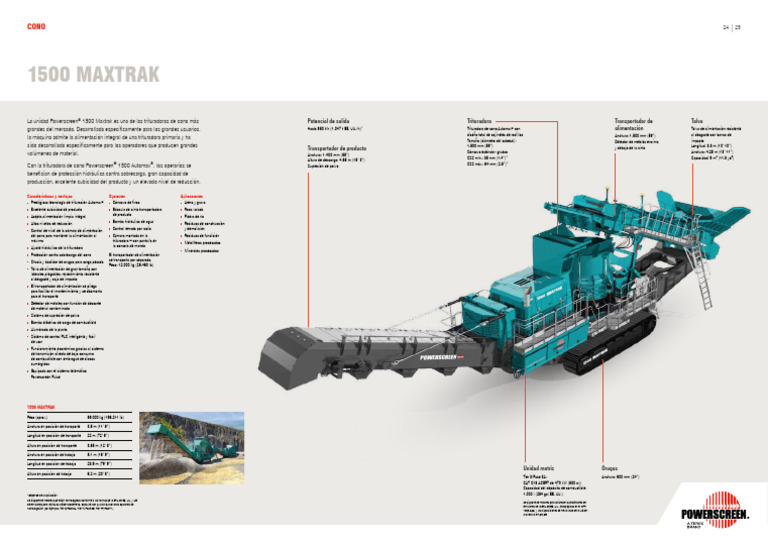 1500 Maxtrak Brochure 2017 ES | PDF | Vehículos | Vehículos terrestres