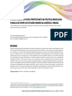 A Construção Da Pauta Protestante Na Política Brasileira: Paralelos Entre Os Estados Unidos Da América E Brasil