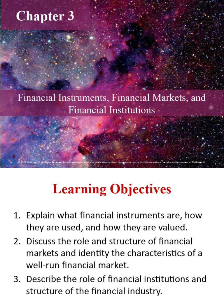 Financial Instruments & Markets Guide | PDF | Business | Finance ...