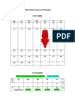 Cronograma de Actividades 2023