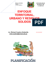 Planificacion Territorial y P.urbana 2018 Richard Cuadros Soldevilla