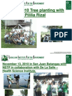 Nov.7, 2010 Tree Planting With BASAP - Pililia Rizal
