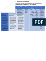 MATRIZ DE CONSISTENCIA DELITO DE HURTO