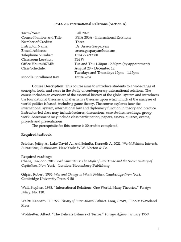 Psia 205 A | PDF