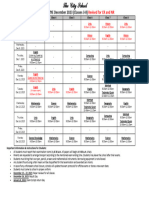 MYE 2023-24 (Class 3-8) Date Sheet (Start Time 9 Am For CR and NR)