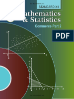 Maharastra Board Class 12 Mathematics & Statistics Commerce Part 2