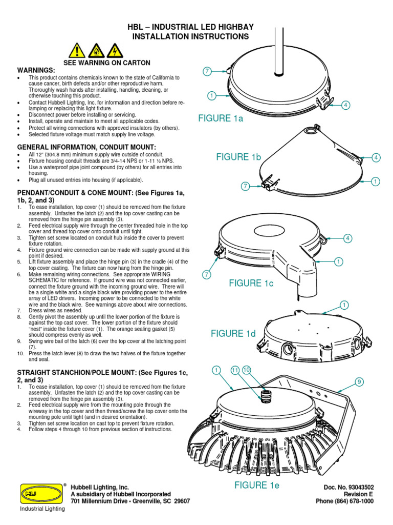 HBL Inst SHT | PDF