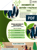 Presentación Educativa Geografía Humana Álbum de Recortes Verde y Marrón