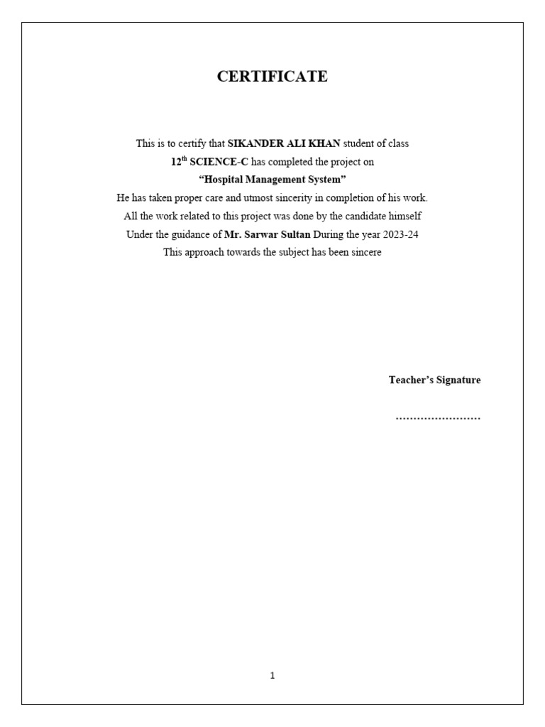Computer PROJECT | PDF | Technology & Engineering