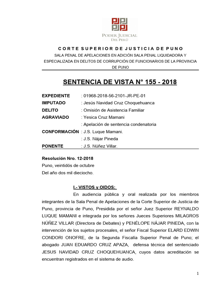 Sentencia 1968-2018 | PDF