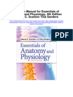 Solution Manual For Essentials of Anatomy and Physiology 8th Edition Valerie C Scanlon Tina Sanders