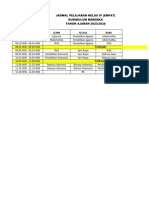 Jadual Pembelajaran Kelas 4 TH 2023-2024