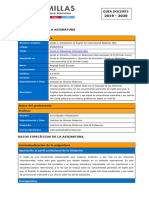 Guía Docente Inglés para Relaciones Internacionales