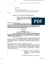 Decreto N 16.848 de 12 de Julho de 2016