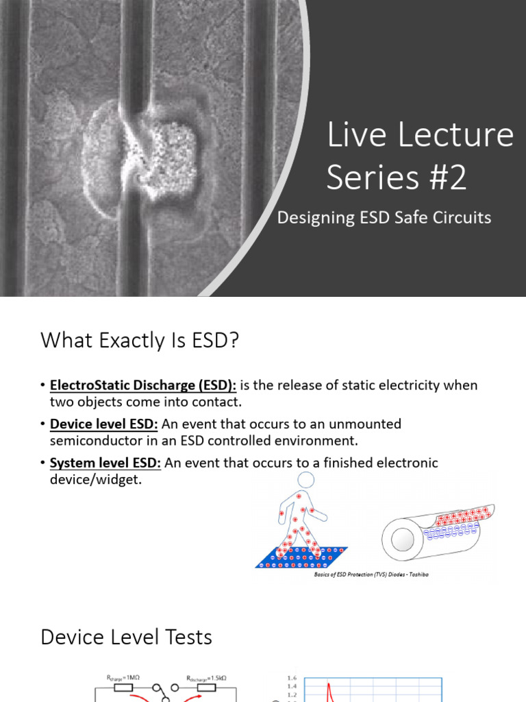 ESD Safe Circuit Design Strategies | PDF | Electrostatic Discharge | Diode