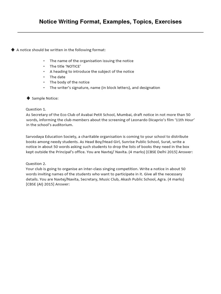 Notice 12 | PDF