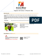 (Free Scores - Com) - Mbayi Arsene Pres Seigneur Est 039 Amour 198493