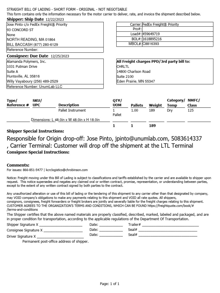 BOL Arlyn Scale | PDF
