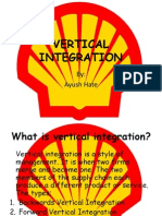 Vertical Integration A
