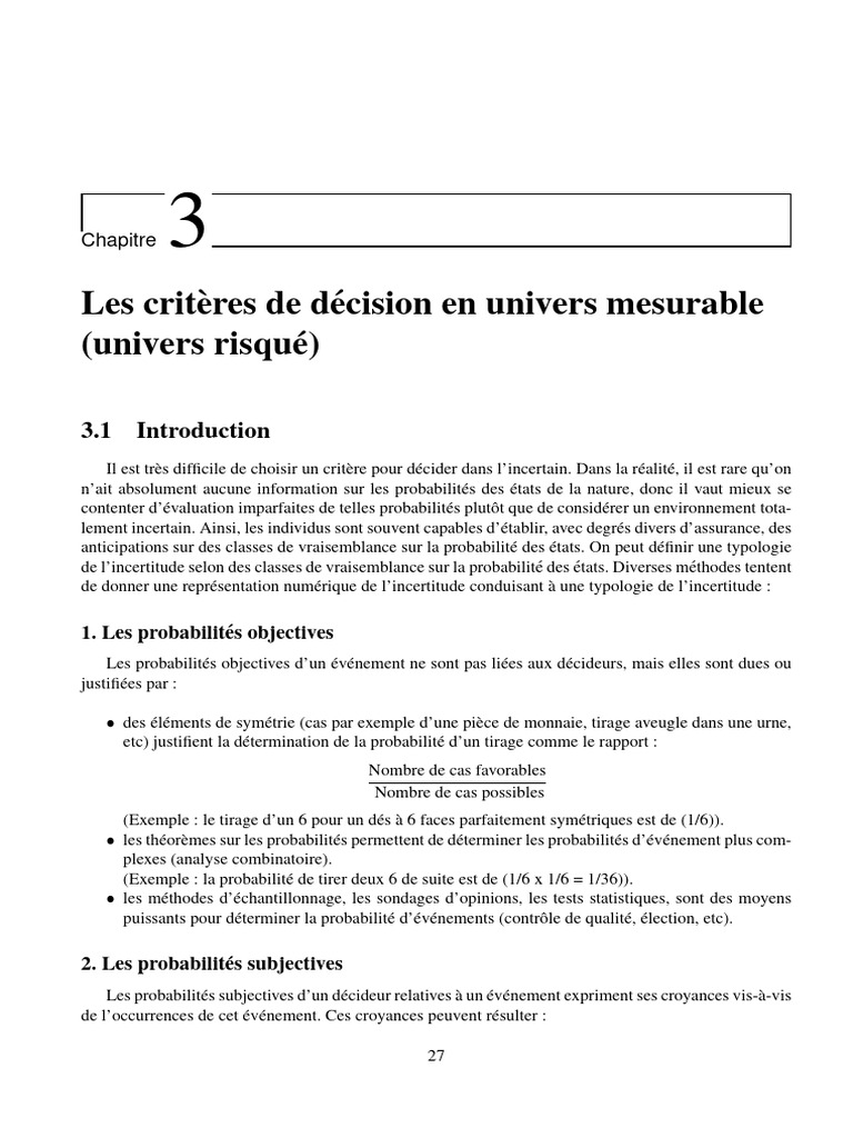 Chapitre 3 | PDF