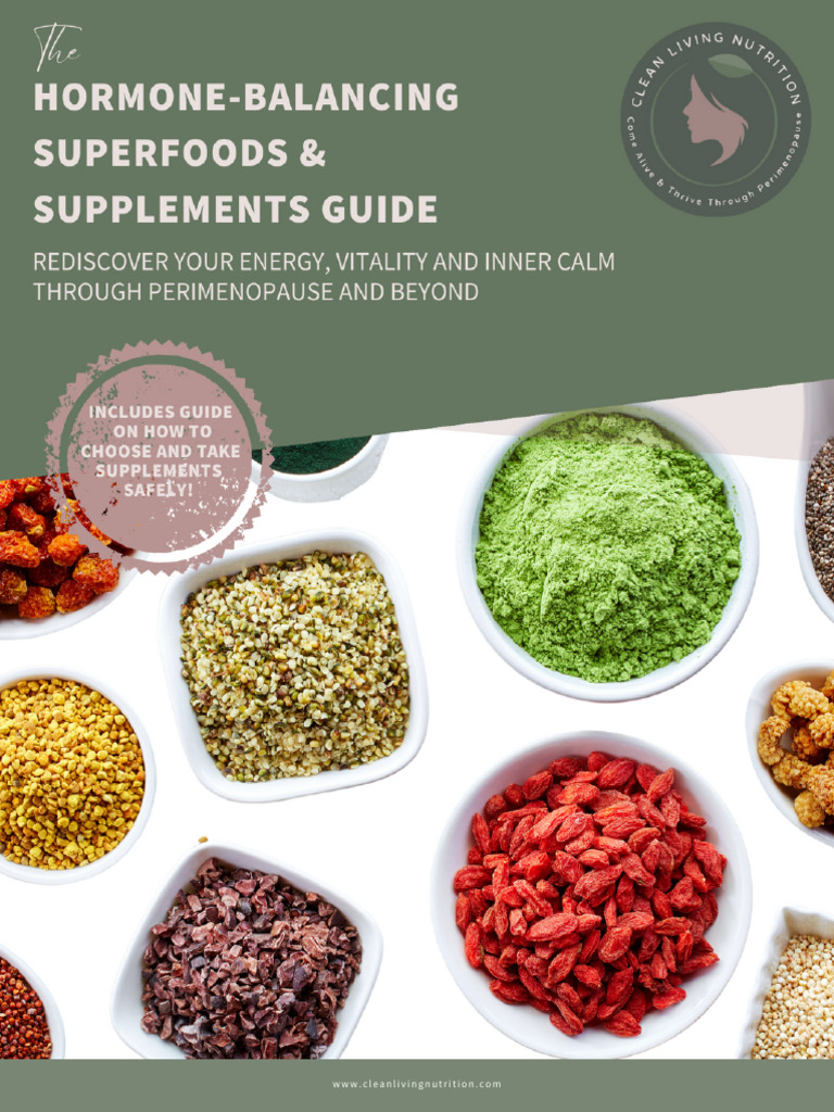 Guide Foods To Help Support Your Health During Perimenopause ...