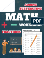 Adding and Subtracting Fractions Workbook