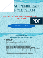 Vdocuments - MX - Sejarah Pemikiran Ekonomi Islam 55846411e7ae2