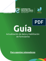 Actualización de Datos y Habilitación de Formularios