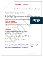 Binomial Theorem