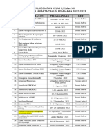 Jadwal Kegiatan Sekolah THN 2022-2023 NF Kamal