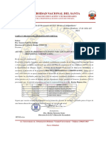 Carta N 012 21 Centro de Idiomas Ceiduns Brindar Facilidades Pract. Prof. I Observación Vi Ciclo Idiomas Prof. Karina Huanca Alva