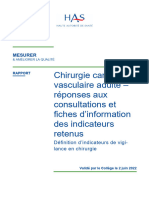 Document Complementaire Chirurgie Cardio-Vasculaire Adulte
