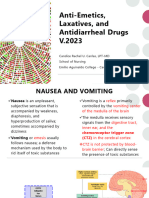 Antiemetic, Antidiarrheal and Laxative Drugs