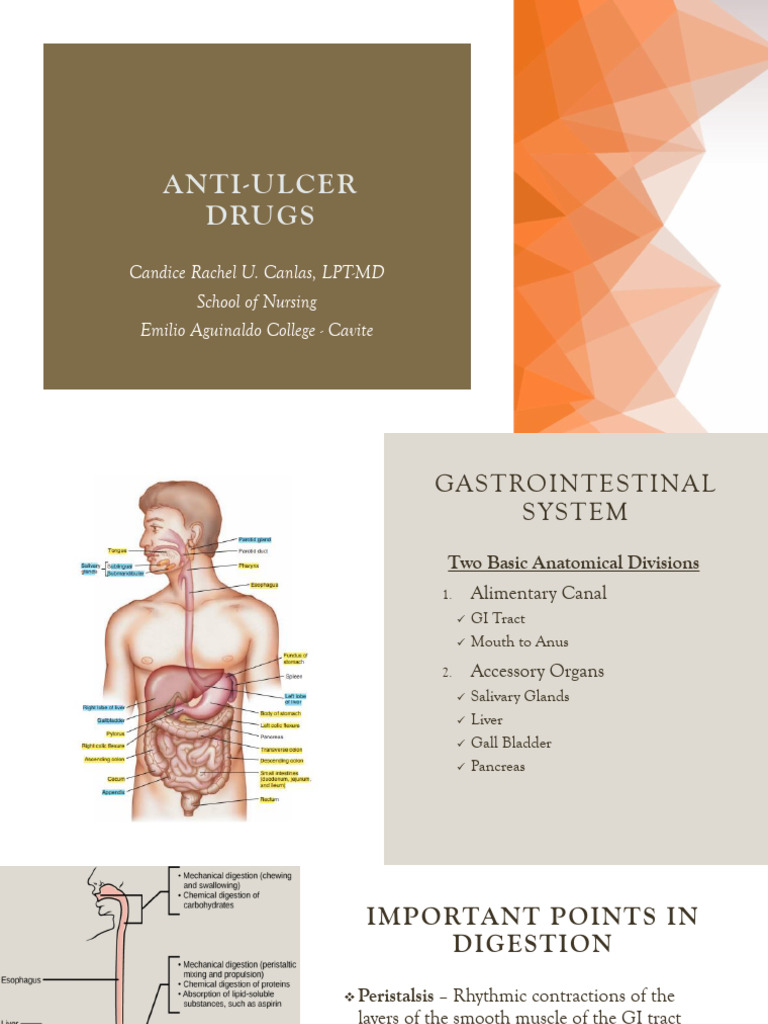 Anti-Ulcer Drugs | PDF